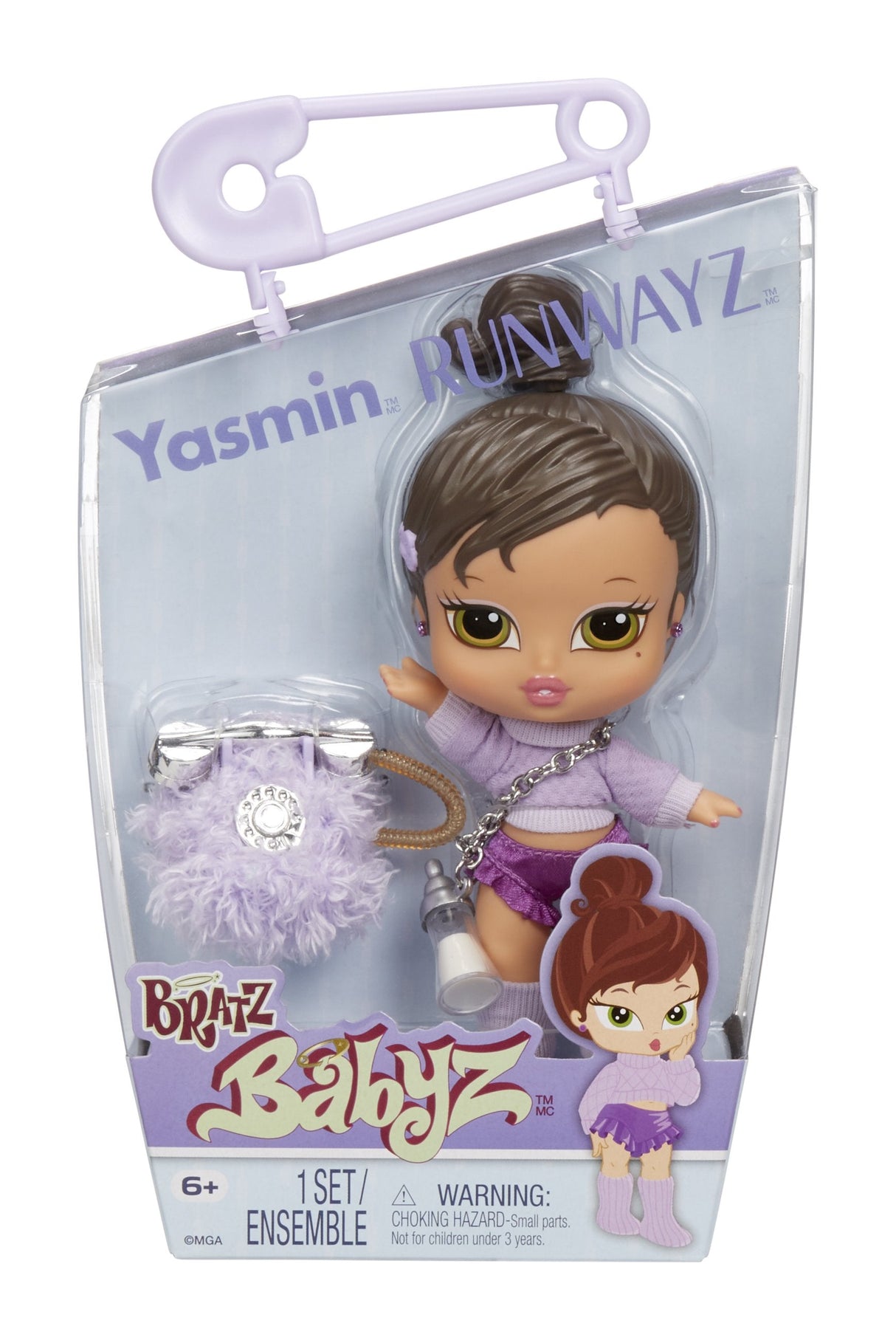 Muñeca Yasmin Babyz Runwayz Bratz