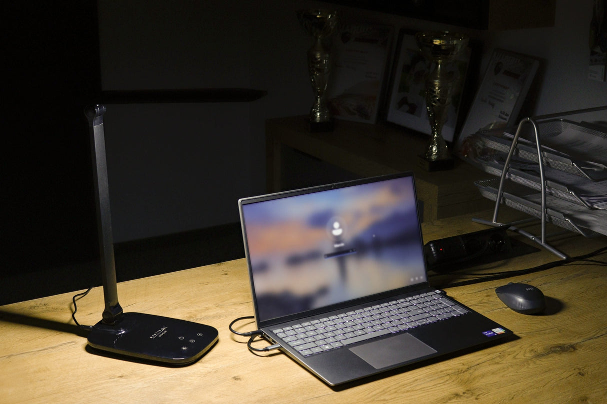 Montis Lampka Biurkowa Wielofunkcyjna Led Mt042-Bk Negro/Black Lámpara De Mesa 5,7 W F Negro