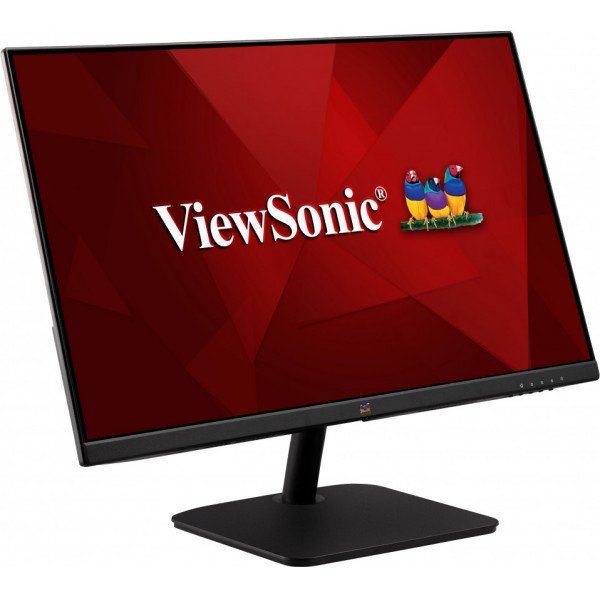Monitor Viewsonic Led Ips 24  Va2432-Mhd Negro Dp/Hdmi/Vga/1920x1080/Fhd/4ms/Vesa 100x100 Va2432-Mhd