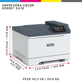 Xerox C410 A4 40 Ppm Impresora A Doble Cara Ps3 Pcl5e/6 2 Bandejas 251 Hojas