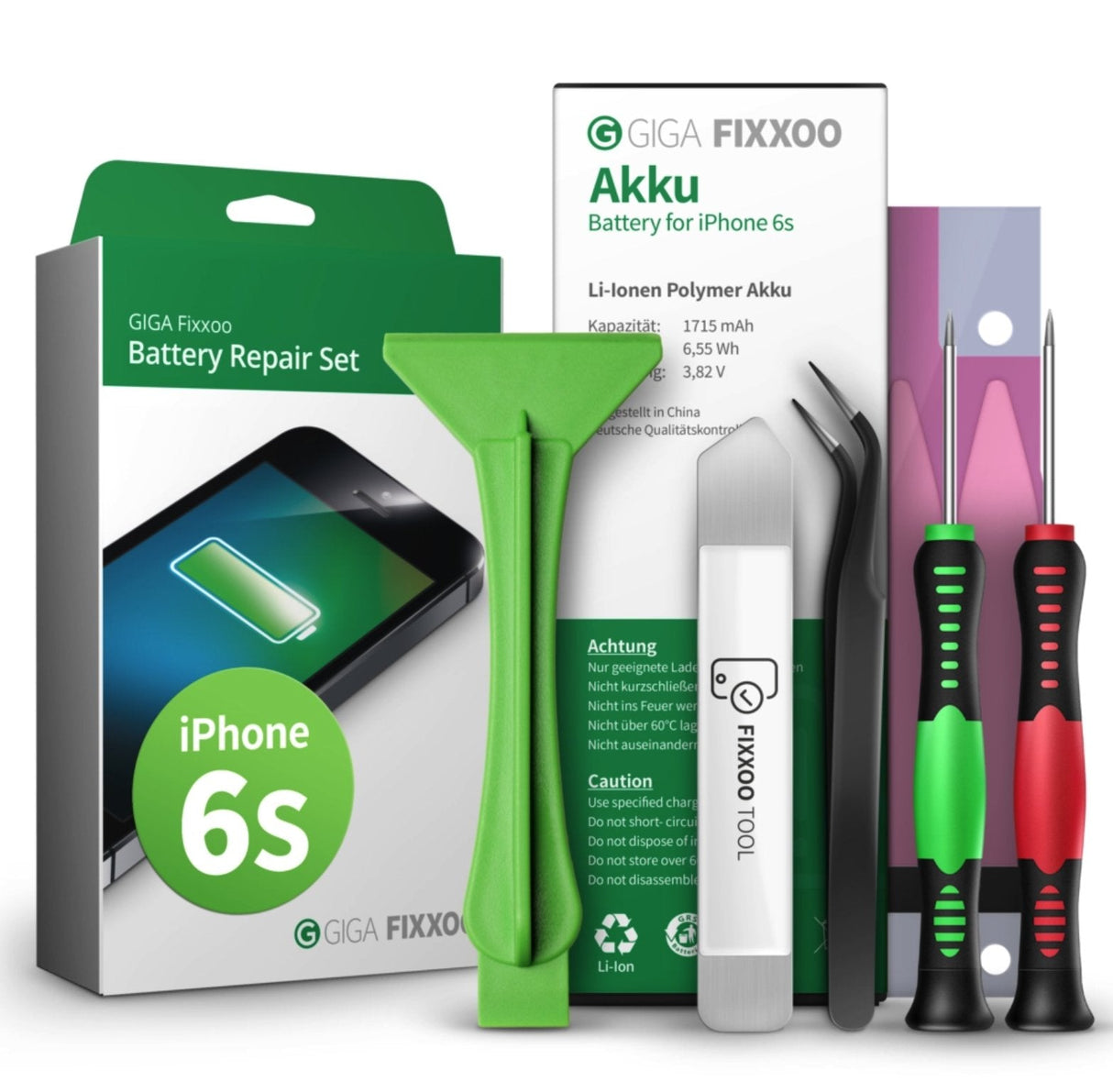 Batería Giga Fixxoo Iphone 6s Komplettset