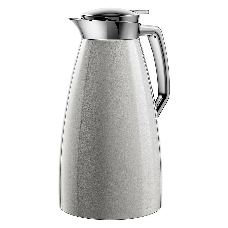 Emsa Isolierkanne Plaza 1 L Silber