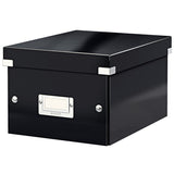 Leitz Caja De Almacenamiento Click & Store 7,4 L - 21,6 X 28,2 X 16,0 Cm Negro