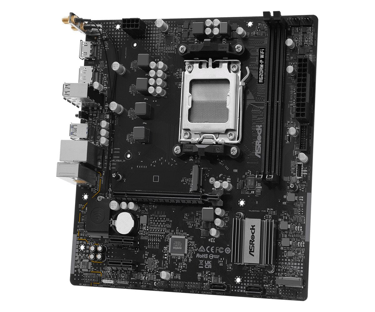 Placa Base Asrock A620am-P Wifi (Am5) Micro Atx