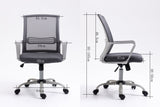 Silla  Activejet De Oficina Yk01 Gris