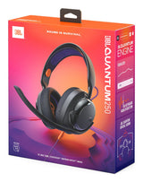 Jbl Quantum 250 Headphone Wired Gaming Headset With Microphone, Black Eu