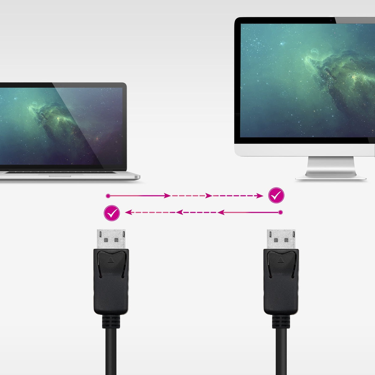 Cable Displayport 1.2 Ccs Dp/M-Dp/M 1.5 M