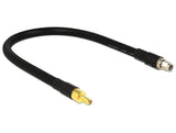 EAN 4043619130122 - DeLOCK 0.4m RP-SMA/RP-SMA cable coaxial 0,4 m Negro imagen 2