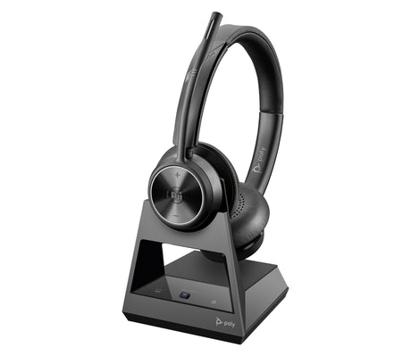 EAN 0196548585816 - Poly Savi 7320-M Office Stereo DECT 1880-1900 MHz Headset Inalámbrico Diadema Llamadas/Música Bluetooth N imagen 2
