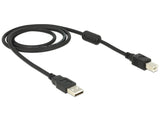 Delock Cable Usb 2.0-A > B Stecker Stecker 1 M Mit Ferritkern