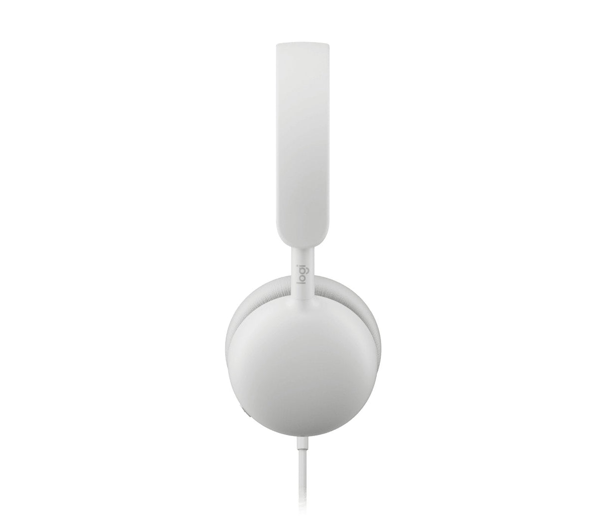 Auricular  Logitech Zone Wired 2 For Business Cableado Cancelación De Sonido Activo Blanco Hueso Certificado Para Equipos De Microsoft