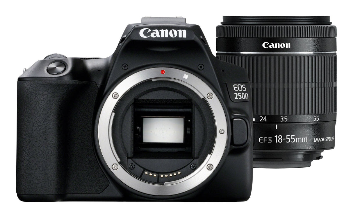 EAN 4549292132717 - Canon EOS 250D+EF-S 18-55mm Juego de cámara SLR 24,1 MP CMOS 6000 x 4000 Pixeles Negro imagen 1