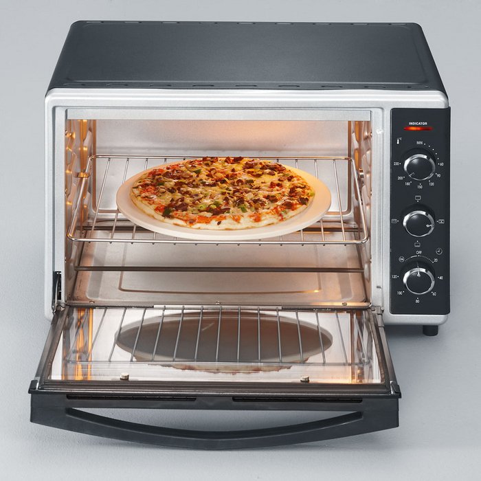 Horno Tostado Severin To 2058, Mini Horno Negro/Plateado 4008146004339
