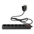 EAN 4006341700919 - REV 0012692514 base múltiple 2 m 7 salidas AC Interior Negro imagen 1