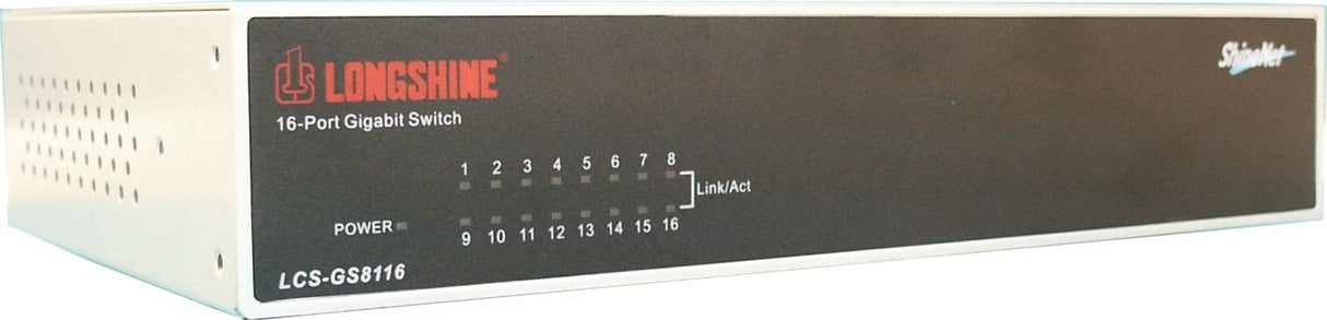 Interruptor Longshine Gs8116-B 16*Ge