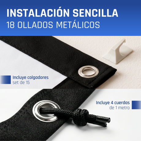 EAN 2528112316195 - iggual MP720p + ECO-COST 100" 120 lúmenes ANSI 720p (1280x720) Blanco imagen 10