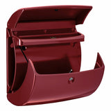 Burg-Wächter Piano 886 Merlot Briefkasten Plástico Rojo