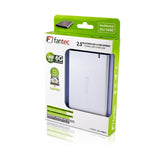 Fantec Alu7mmu3 Caja Hdd/Ssd 2,5", Usb 3.0, Aluminio, Sata, Plata