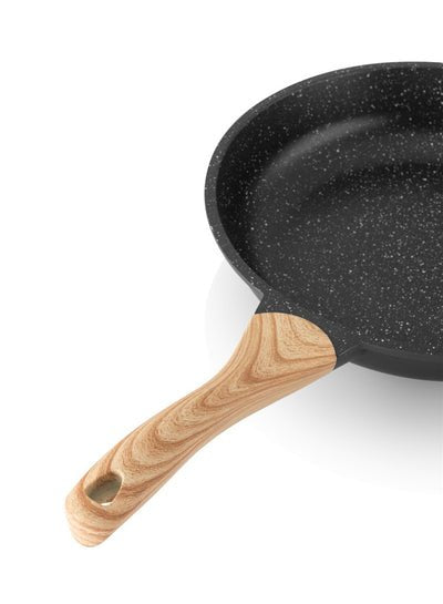 Sartén  Eta Eta692990000 Titanium Ii, 28 Cm, Apto Para Electricidad, Inducción, Gas, Vitrocerámica, Negro