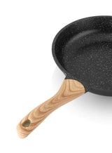 Sartén  Eta Eta692990000 Titanium Ii, 28 Cm, Apto Para Electricidad, Inducción, Gas, Vitrocerámica, Negro