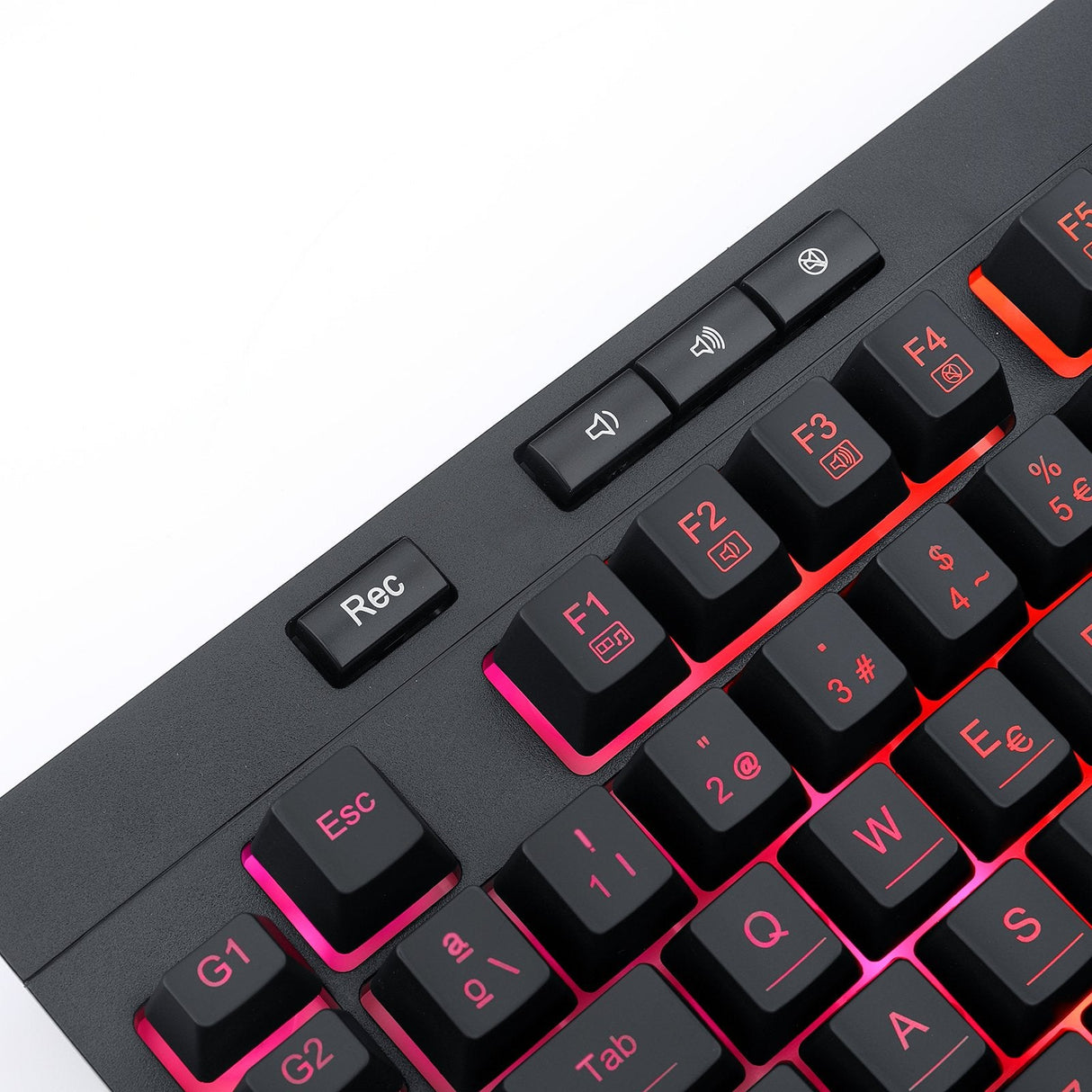 Redragon Shiva Teclado Gaming Membrana Rbg Reposamuñecas Español España Negro