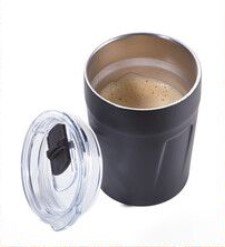 Troika Thermobecher Espresso Doppio Negro