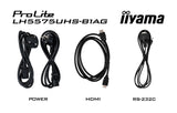 EAN 4948570123469 - iiyama LH5575UHS-B1AG pantalla de señalización Pantalla plana para señalización digital 138,7 cm (54.6")  imagen 18