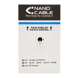 Bobina De Cable De Red Rígido Rj45 Lszh Cat 5e Utp - 305 M · Gris