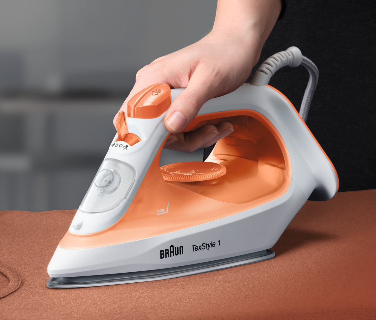 Braun Texstyle 1 Si1009.Or Pomaranczowo-Biale
