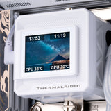 K Thermalright Frozen Warframe Se Refrigeración Líquida, Argb - 360mm, Blanco