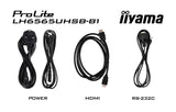 Iiyama Prolite Lh6575uhs-B1ag 165 Cm (65") Klasse (164 Cm (64.5") Sichtbar) Lcd-Display Mit Led-Hintergrundbeleuchtung -