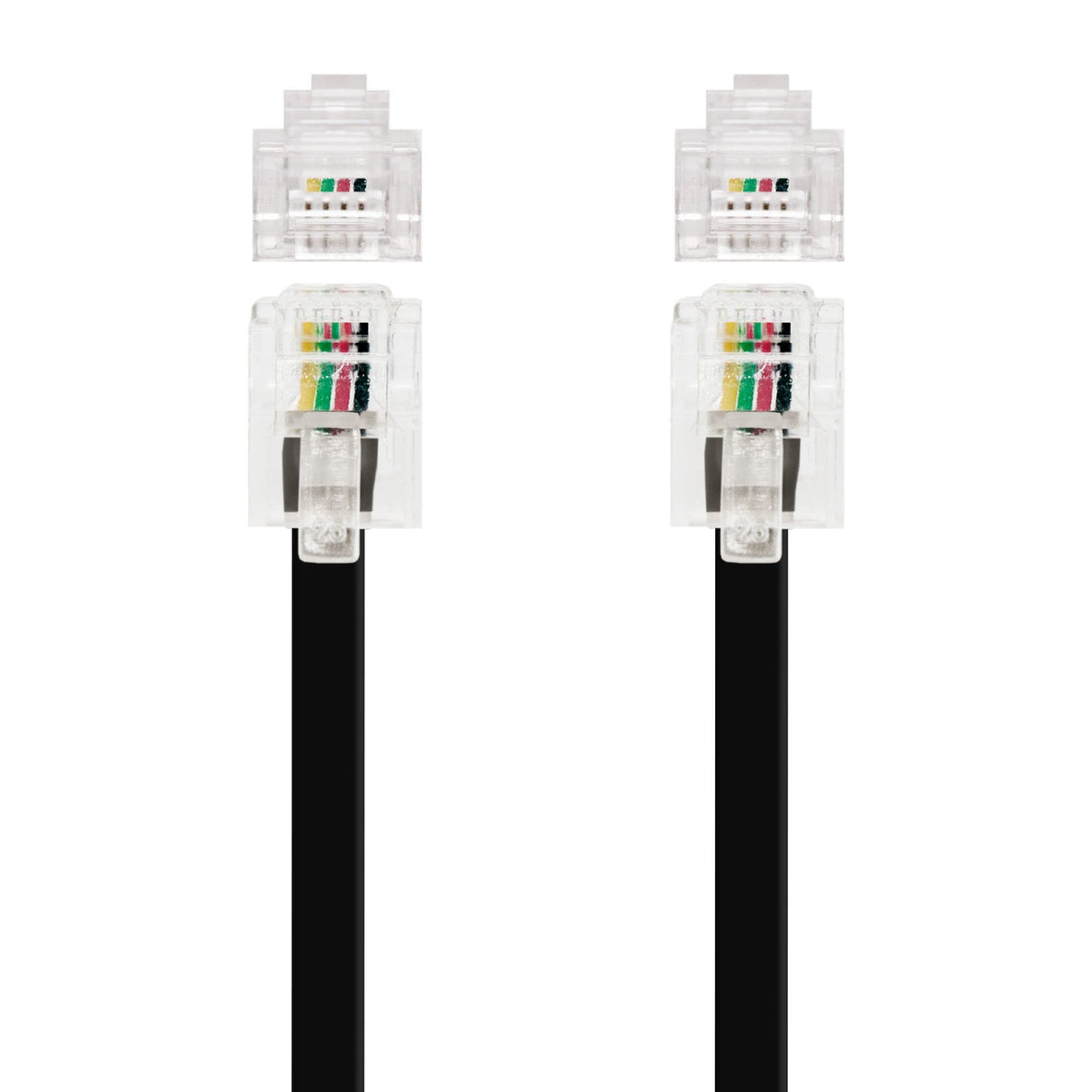 EAN 8433281006218 - Nanocable 10.32.0103-BK-OEM cable telefónico 3 m Negro imagen 2