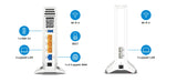 Router  Fritz! Mesh Set 4060 + 3000 Ax Int Tribanda (2,4 Ghz/5 Ghz/5 Ghz) Wi-Fi 6 (802.11ax) Blanco 4x4
