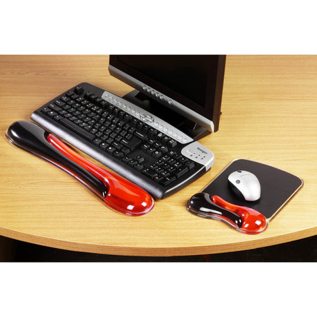 EAN 0636638006208 - Kensington 62398 descansa muñecas Negro, Rojo imagen 16