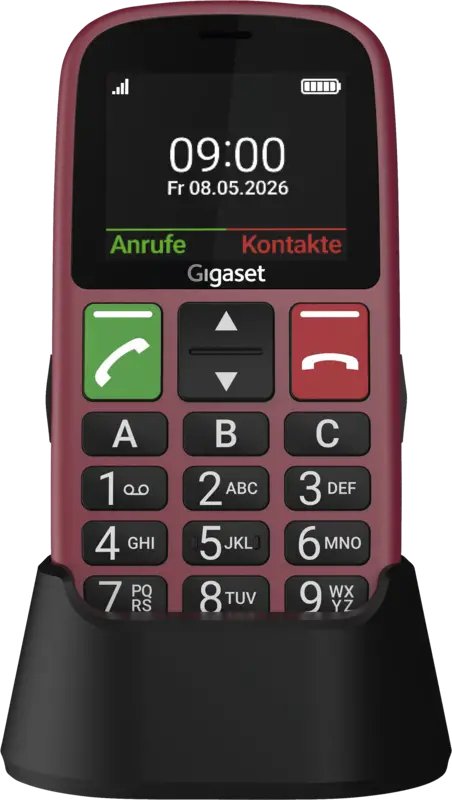 Gigaset Gl30 Featurephone Rojo (Metallic)