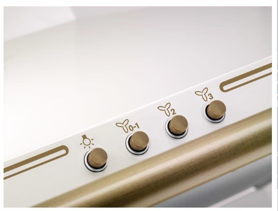 Campana Electrolux Efc226v De Pared Crema De Color 420 M³/H