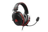 Abysm Ag700 Pro 7.1 Auriculares Gaming Negro/Rojo