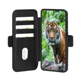 Dbramante1928 Copenhagen Funda Con Tapa Para Teléfono Móvil Cuero De Grano Entero Negro Para Samsung Galaxy S26