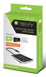 Techly Contactless Card Reader Rfid And Nfc For Electronic Identity Card And Health Card