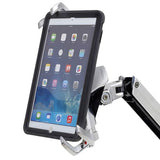 Ergotron 45-460-026 Mueble Y Soporte Para Dispositivo Multimedia Plata Carro Para Administración De Tabletas, Copia De Seguridad Plateado, Carro Para Administración De Tabletas, Plata, 2,3 Kg, 20,1 Cm (7.9"), 33 Cm (13"), 75 X 75,100 X 100