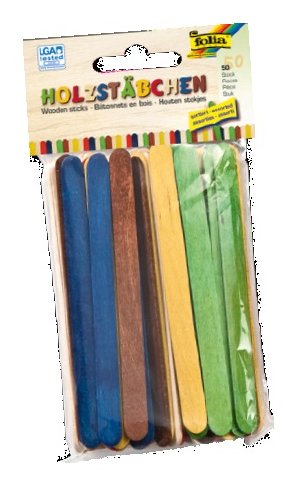 Folia Bastelholz Multicolor