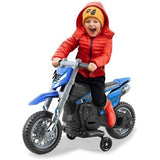Jamara Ride-On Motorrad Power Bike 6v Azul 2+