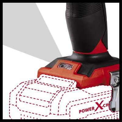 Taladro Percutor Inalámbrico Einhell Te-Cd 18/48 Li-I-Solo, 18 Voltios (Rojo/Negro, Sin Batería Ni Cargador) 4513926