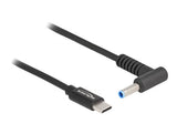Delock Notebook Ladecable Usb Type-C Stecker Zu Hp 4,5 X 3,0 Mm Stecker