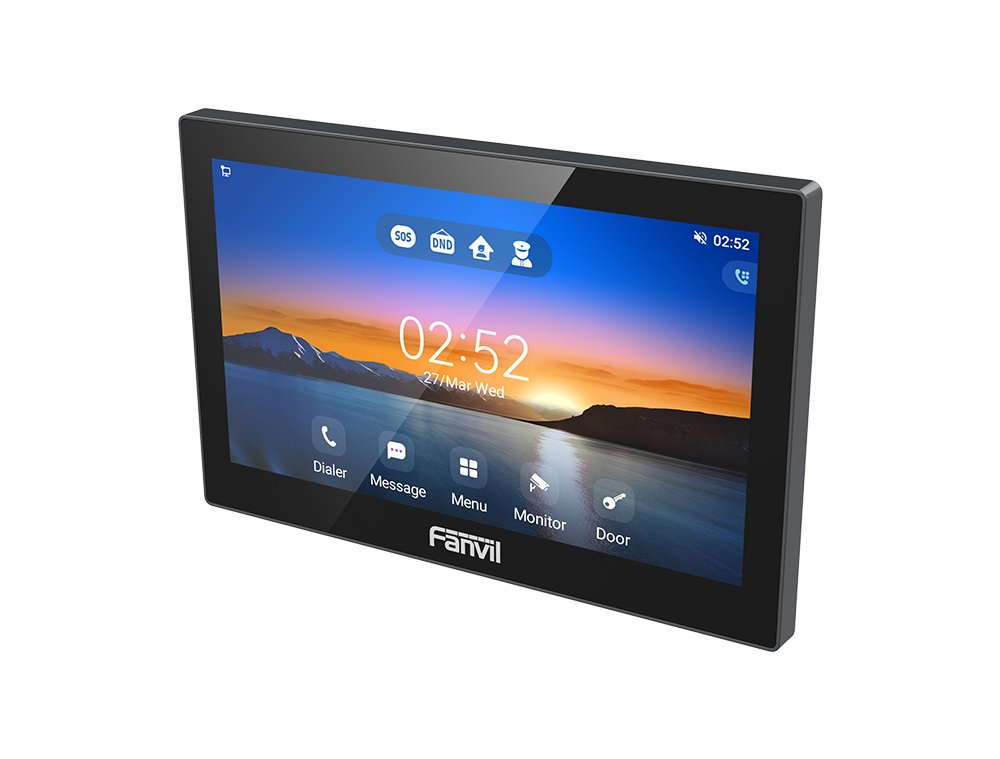 EAN 6937295604481 - Fanvil i505W sistema de intercomunicación de video 17,8 cm (7") Negro imagen 2