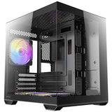 Caja Minitorre Microatx Cx60m A-Rgb Negro Antec Micro Atx/ Argb/ 1 X 3.5'', 3 X 2.5''/ 3x Ventiladores Intalados