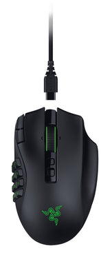 Ratón Razer Naga V3 Pro Juego Mano Derecha Rf Wireless + Bluetooth + Usb Type-C Óptico 50000 Dpi