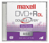 Maxell Dvd 8,5 Gb. Grabable. Doble Capa. Tarrina 10 Unidades. 4x Maxell Dvd+R Dl 10 Pack, Dvd+R Dl, Caja Para Pastel
