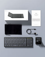 Teclado Aleman Inateck Keyboard Faltbar N0135 Negro