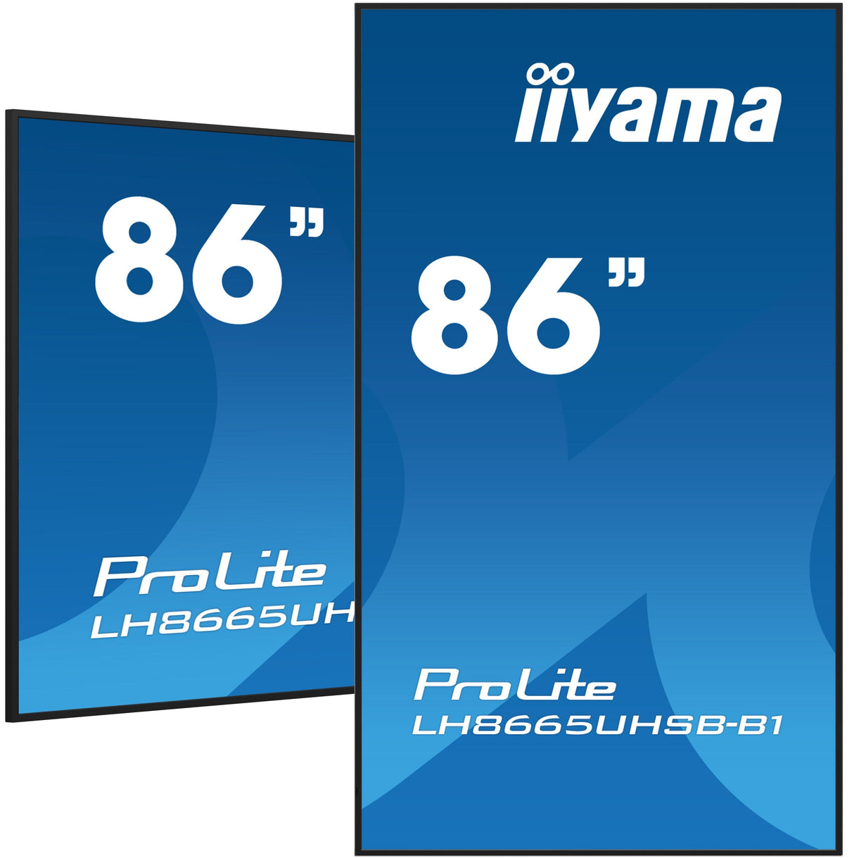 Iiyama Prolite Lh8665uhsb-B1 218 Cm (86") Lcd-Display Mit Led-Hintergrundbeleuchtung - 4k - Für Digital Signage